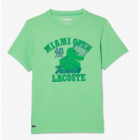 CAMISETA LACOSTE UV50 MIAMI OPEN - VERDE